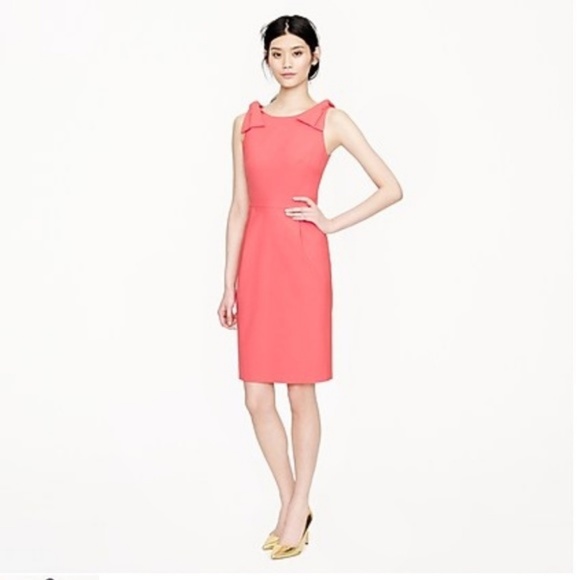J. Crew Dresses & Skirts - J. Crew Pink Origami Bow Dress